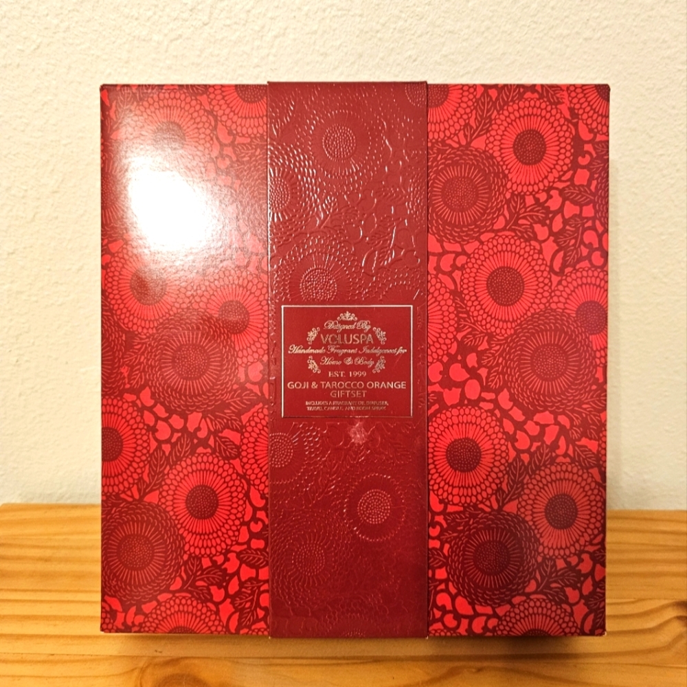 Voluspa Goji & Tarocco Orange Candle Giftset